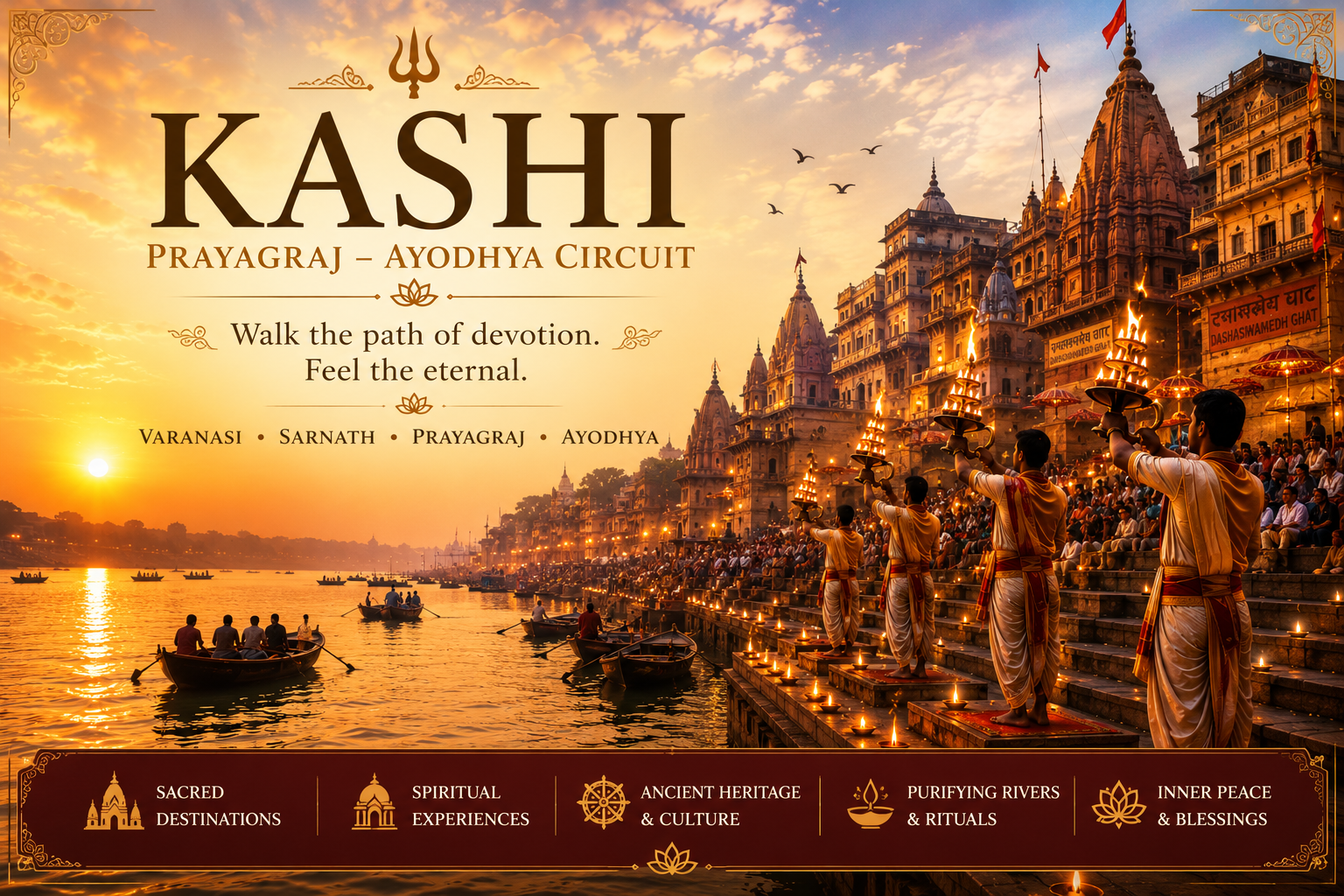 Kashi Prayagraj Ayodhya